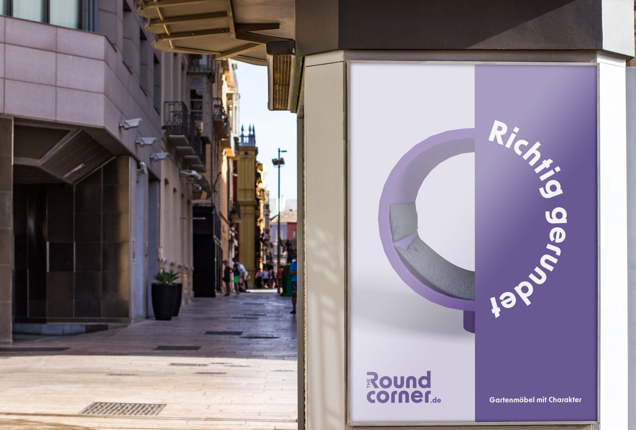 2. Plakat lila Mockup