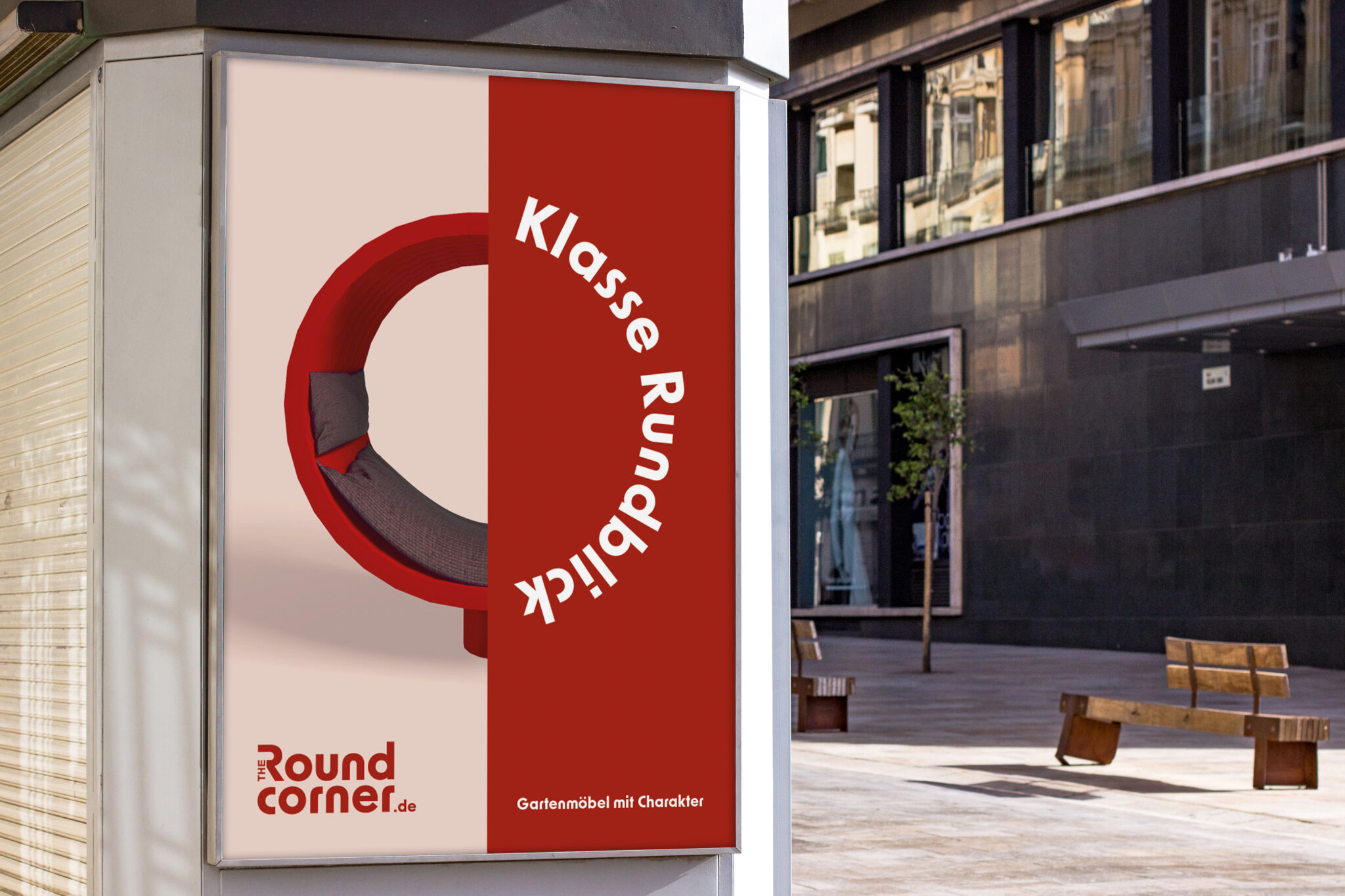 3. Plakat rot Mockup